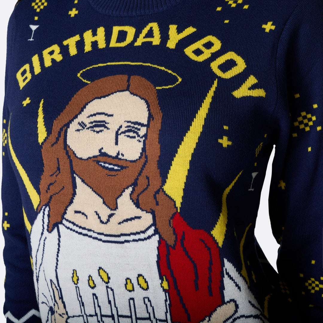 Pull de Noël homme "Birthday Boy"