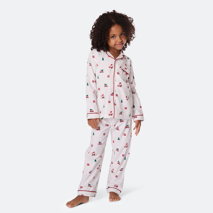 Pyjama de Noël matchy-matchy en flanelle Gui