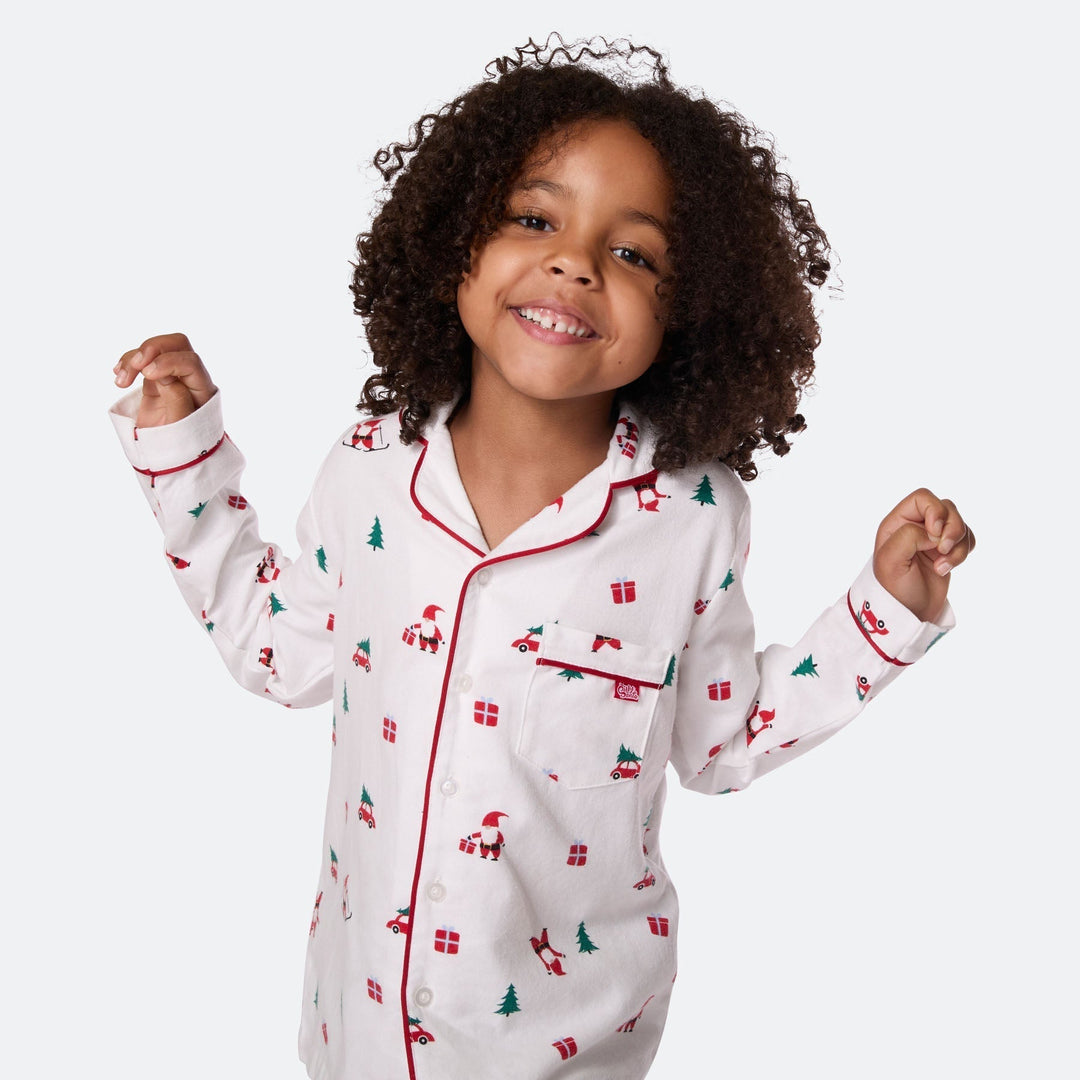 Pyjama de Noël matchy-matchy en flanelle Gui