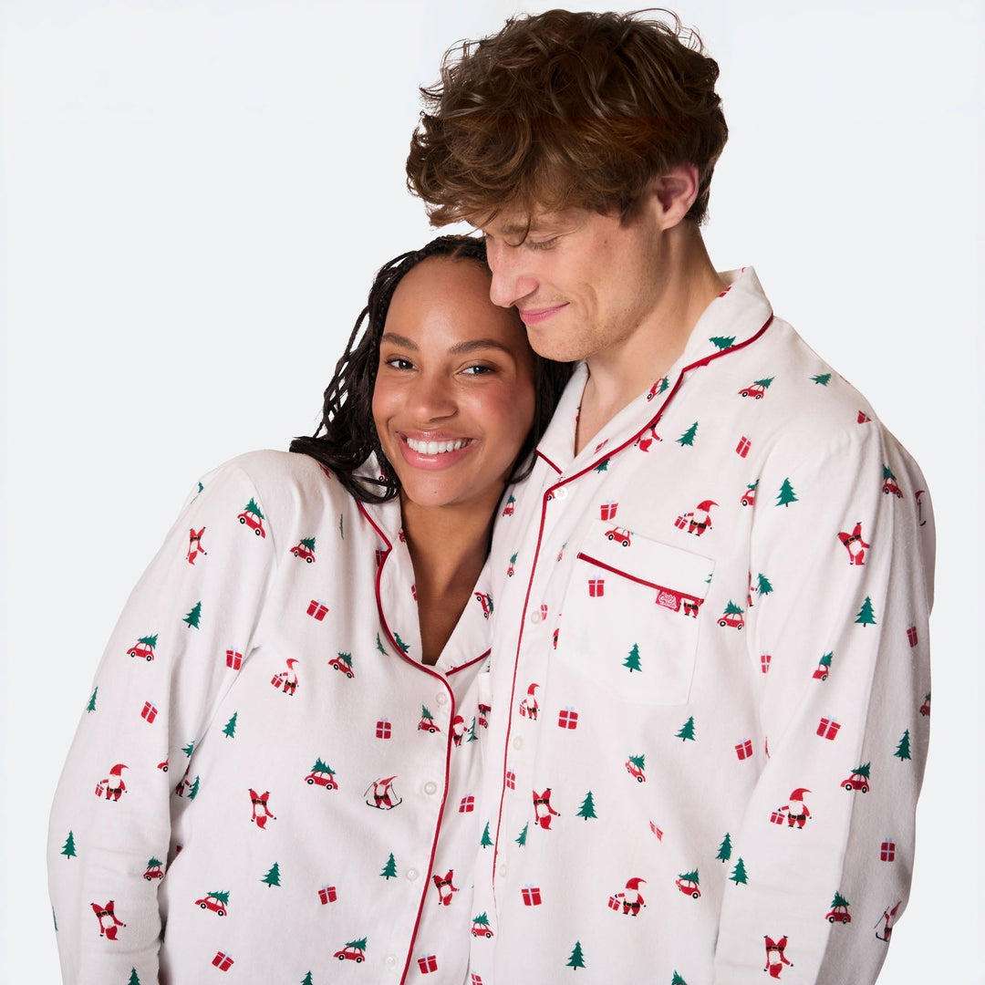 Pyjama de Noël matchy-matchy en flanelle Gui
