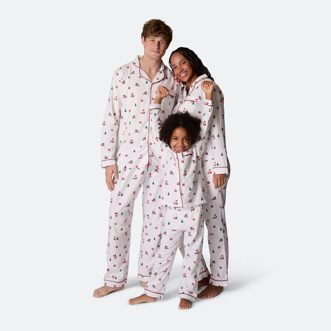 Pyjama de Noël matchy-matchy en flanelle Gui
