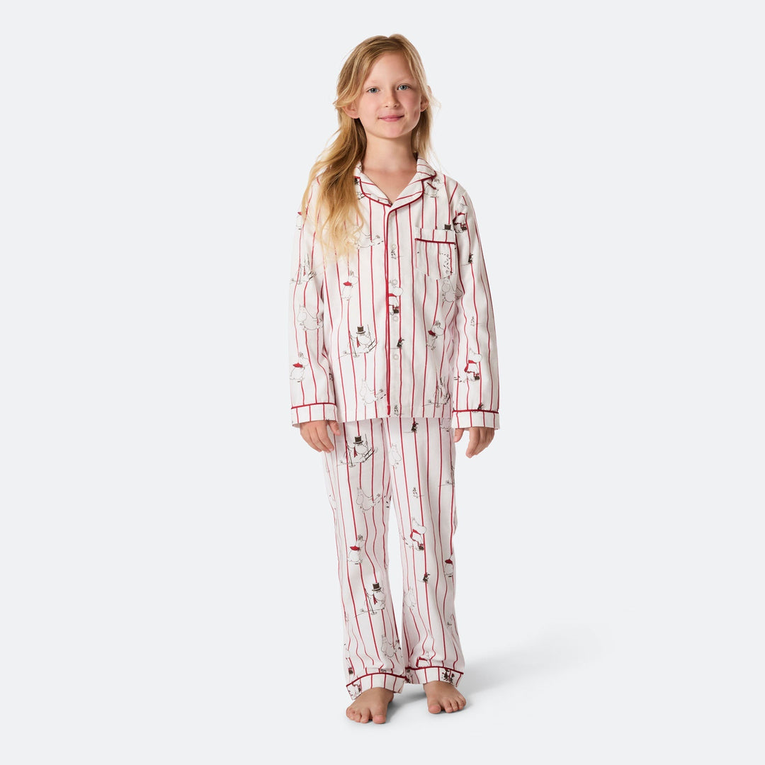 Pyjama de Noël enfant en flanelle Moomin