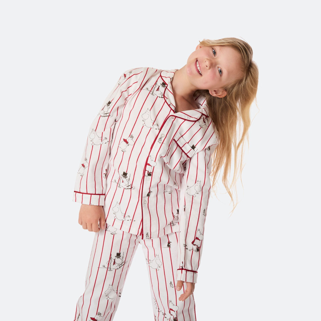 Pyjama de Noël enfant en flanelle Moomin
