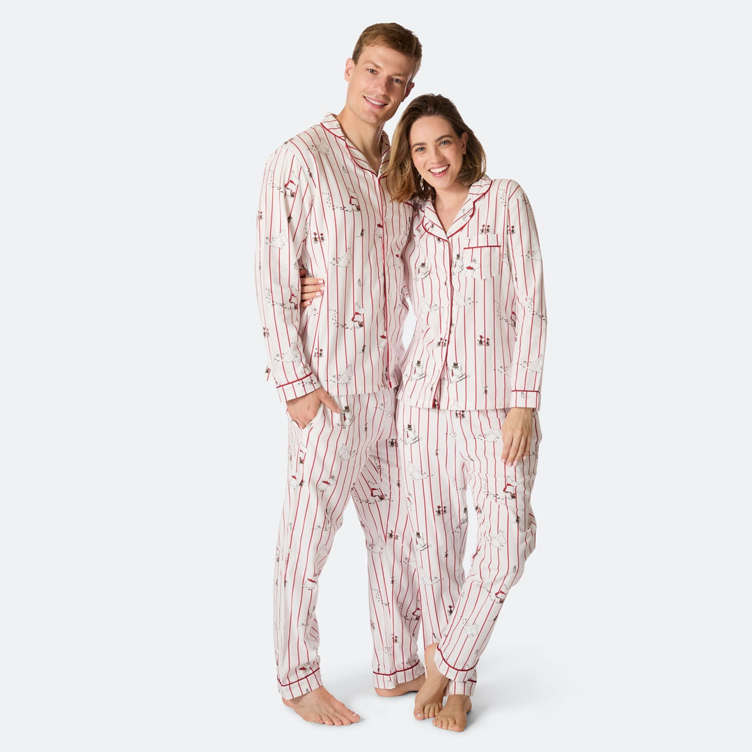 Pyjama de Noël homme en flanelle Moomin