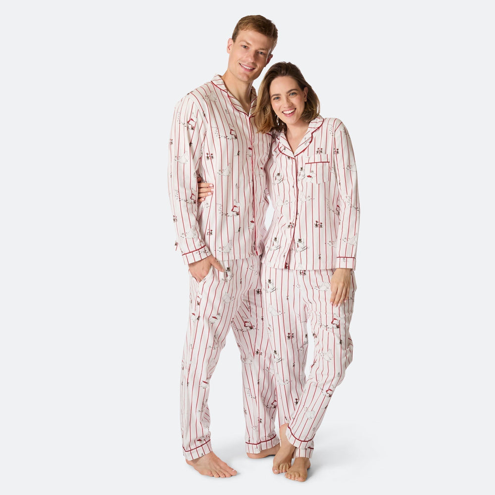 Pyjama de Noël matchy-matchy en flanelle Moomin