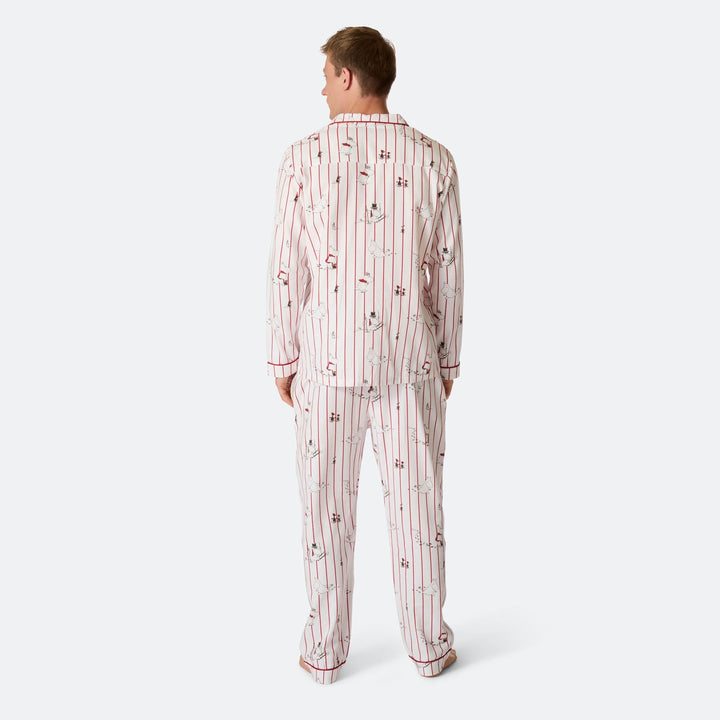 Pyjama de Noël homme en flanelle Moomin