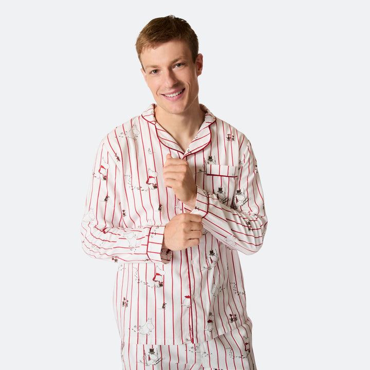 Pyjama de Noël homme en flanelle Moomin