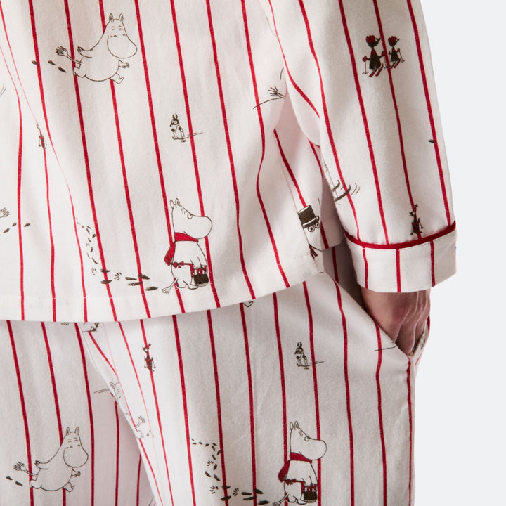 Pyjama de Noël homme en flanelle Moomin