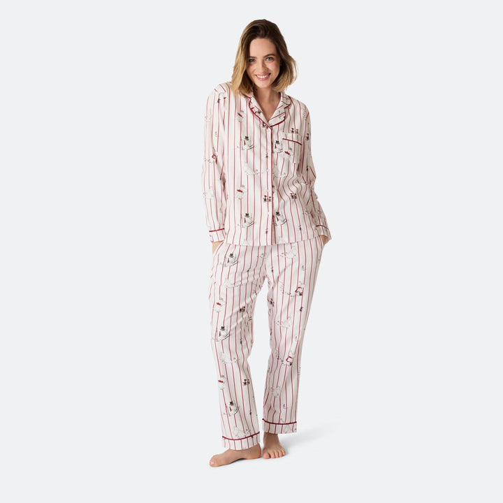Pyjama de Noël matchy-matchy en flanelle Moomin