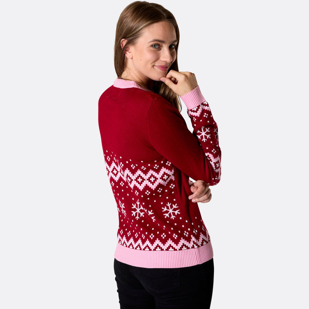 Pull de Noël matchy-matchy Renne