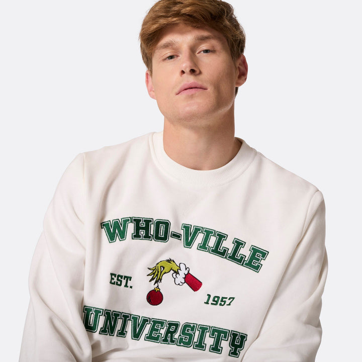 Pull de Noël homme "Who-Ville University"