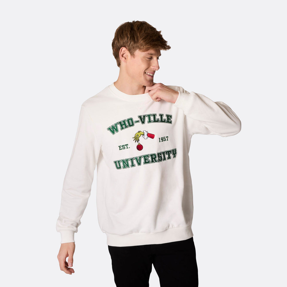 Pull de Noël homme "Who-Ville University"