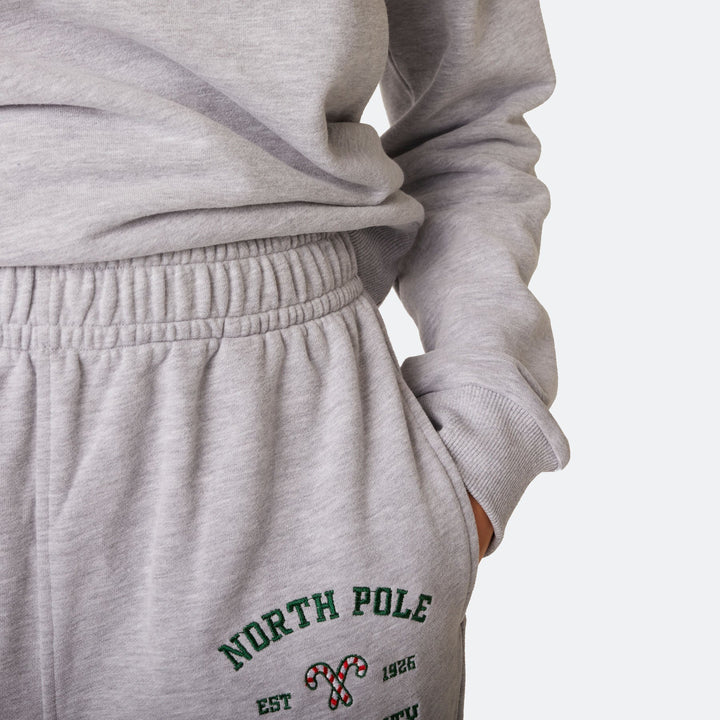 Ensemble jogging de Noël homme "North Pole University"