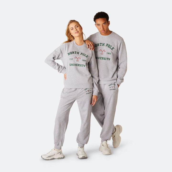 Ensemble jogging de Noël femme "North Pole University"