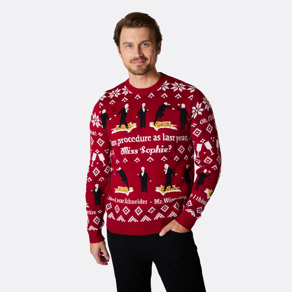 Pull de Noël homme Dinner for One