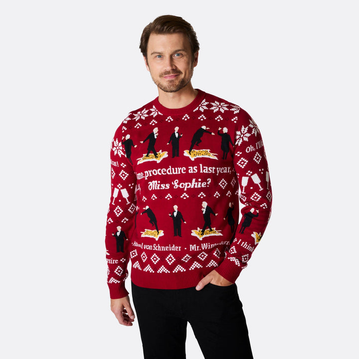 Pull de Noël homme Dinner for One