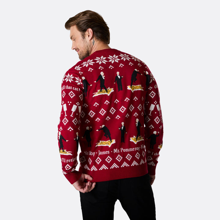 Pull de Noël homme Dinner for One