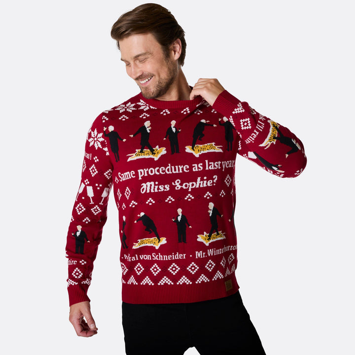 Pull de Noël homme Dinner for One