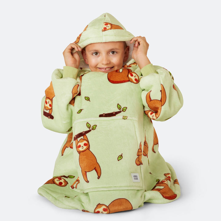 HappyHoodie enfant Paresseux