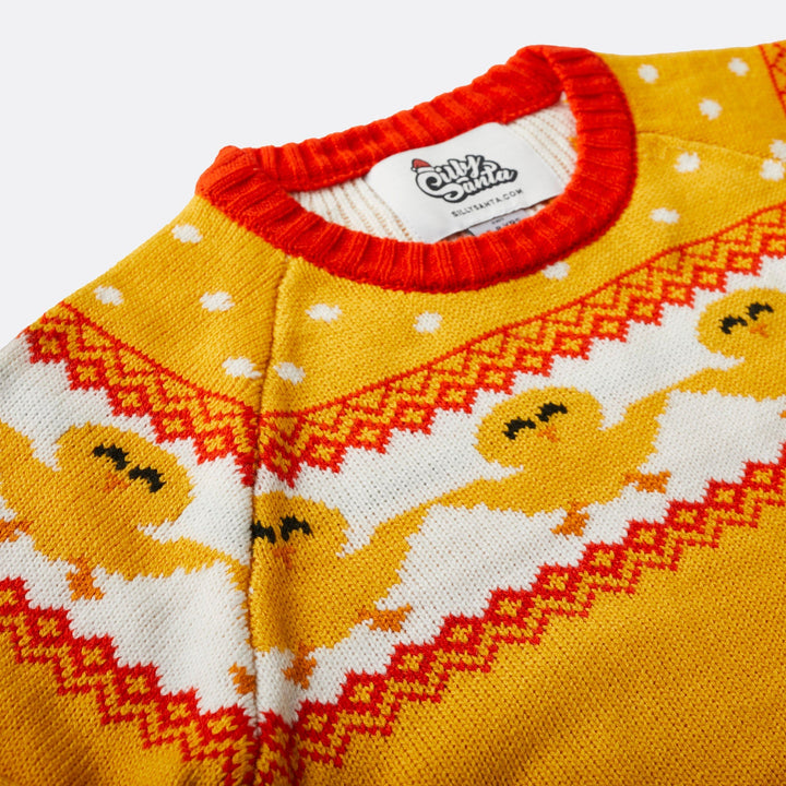 Pull de Pâques enfant - jaune