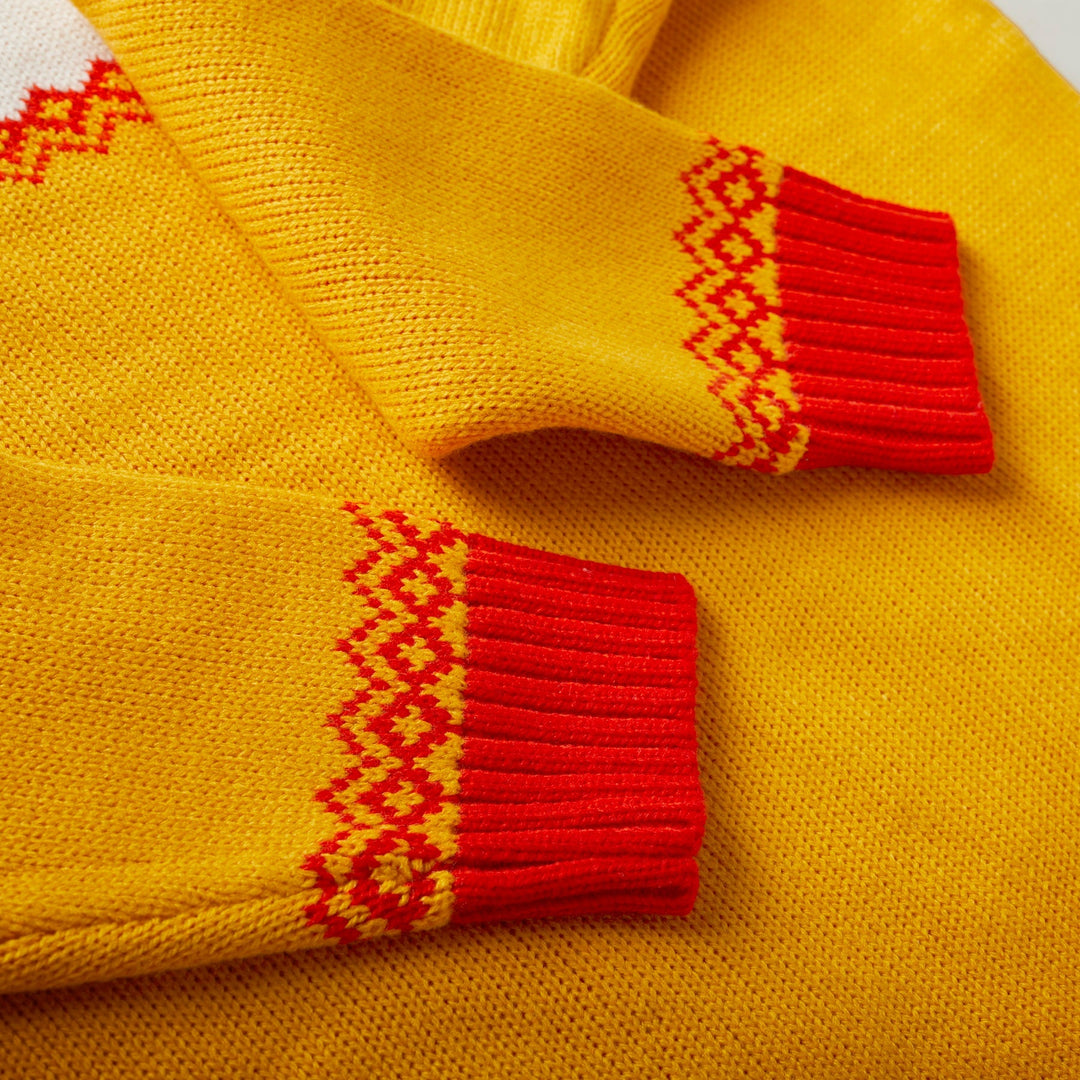 Pull de Pâques enfant - jaune