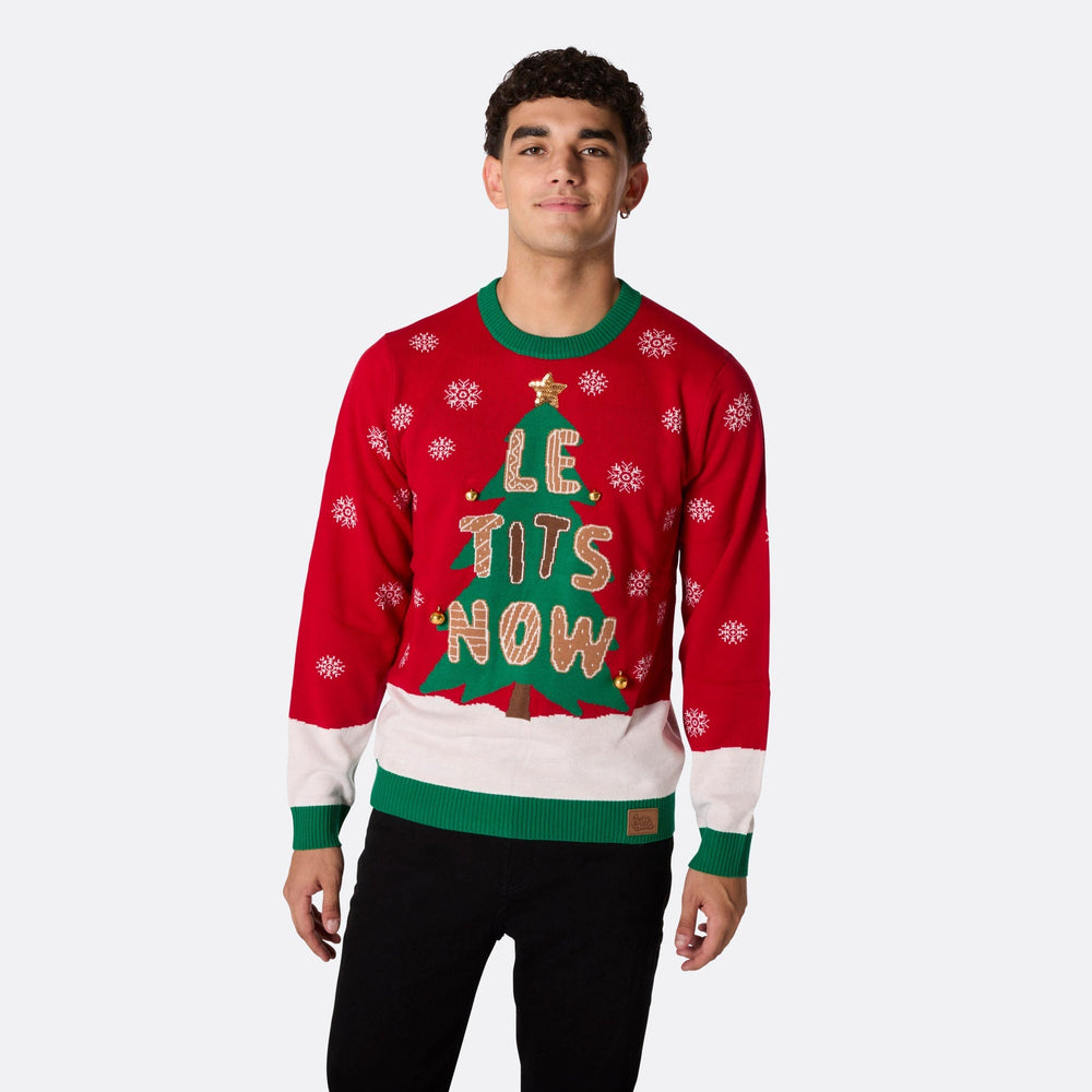 Pull de Noël homme "Let It Snow"