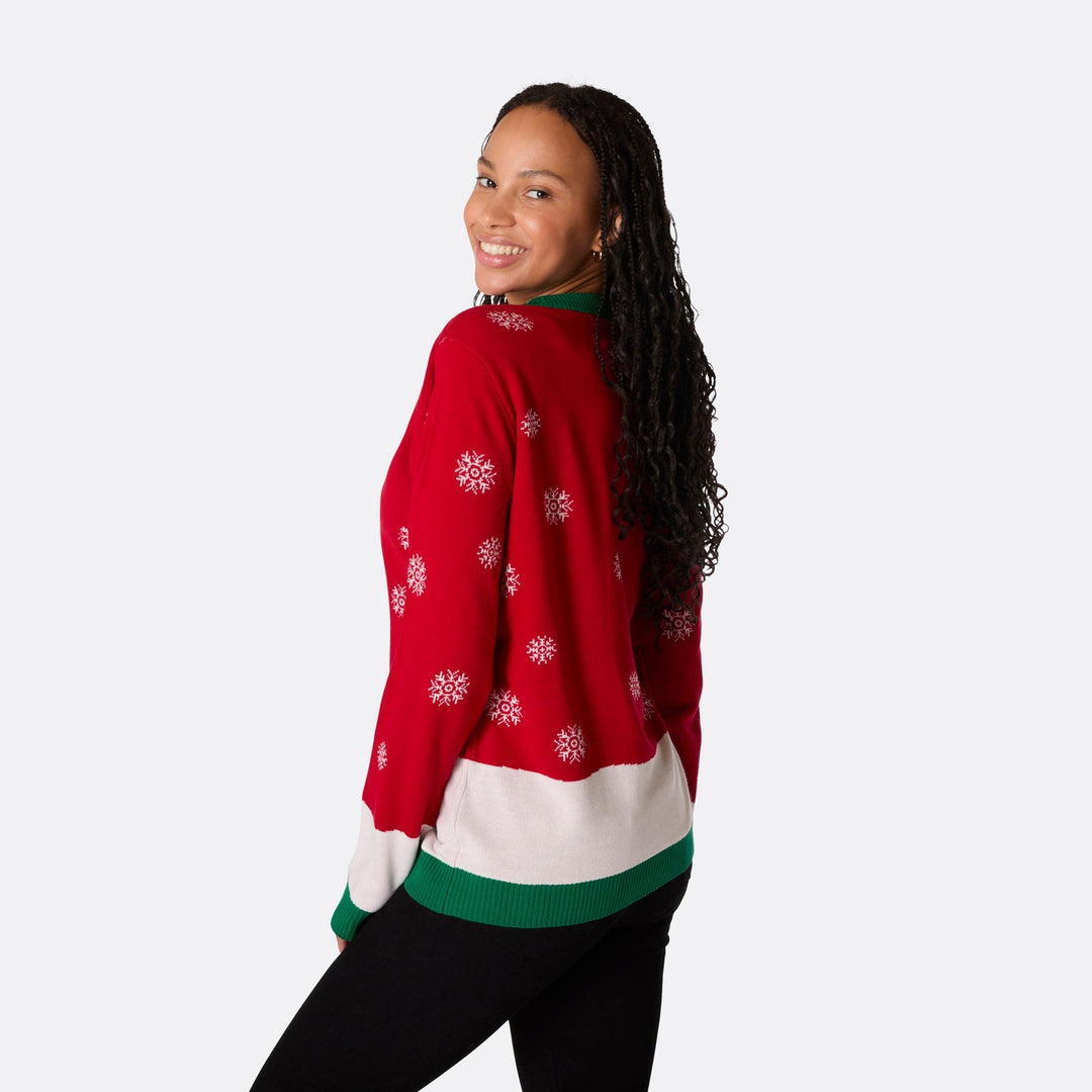 Pull de Noêl femme "Let It Snow"