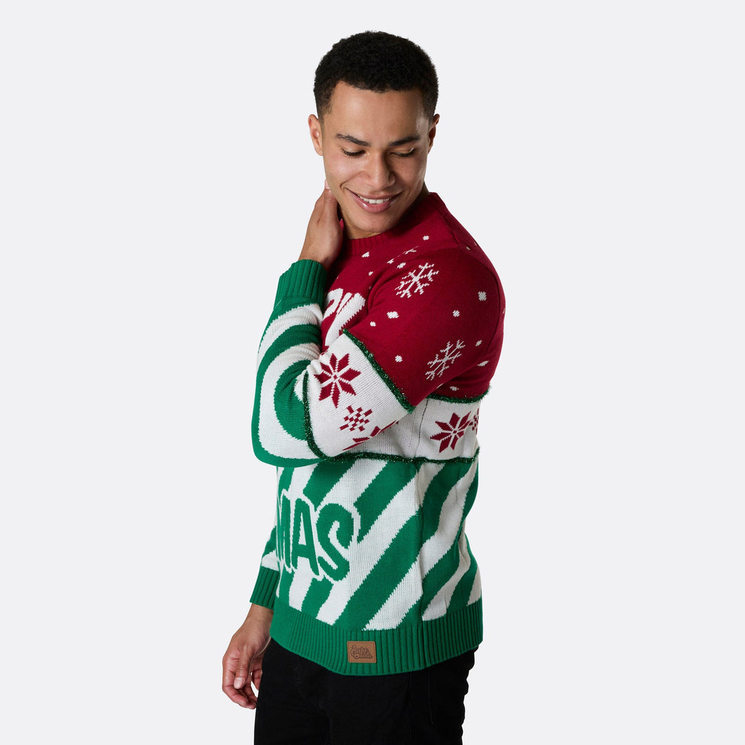 Pull de Noël matchy-matchy "Merry Xmas"