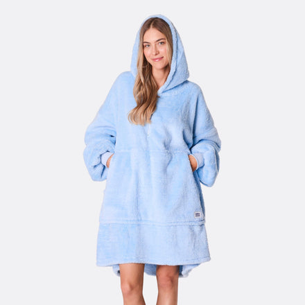 HappyHoodie en Teddy - bleu