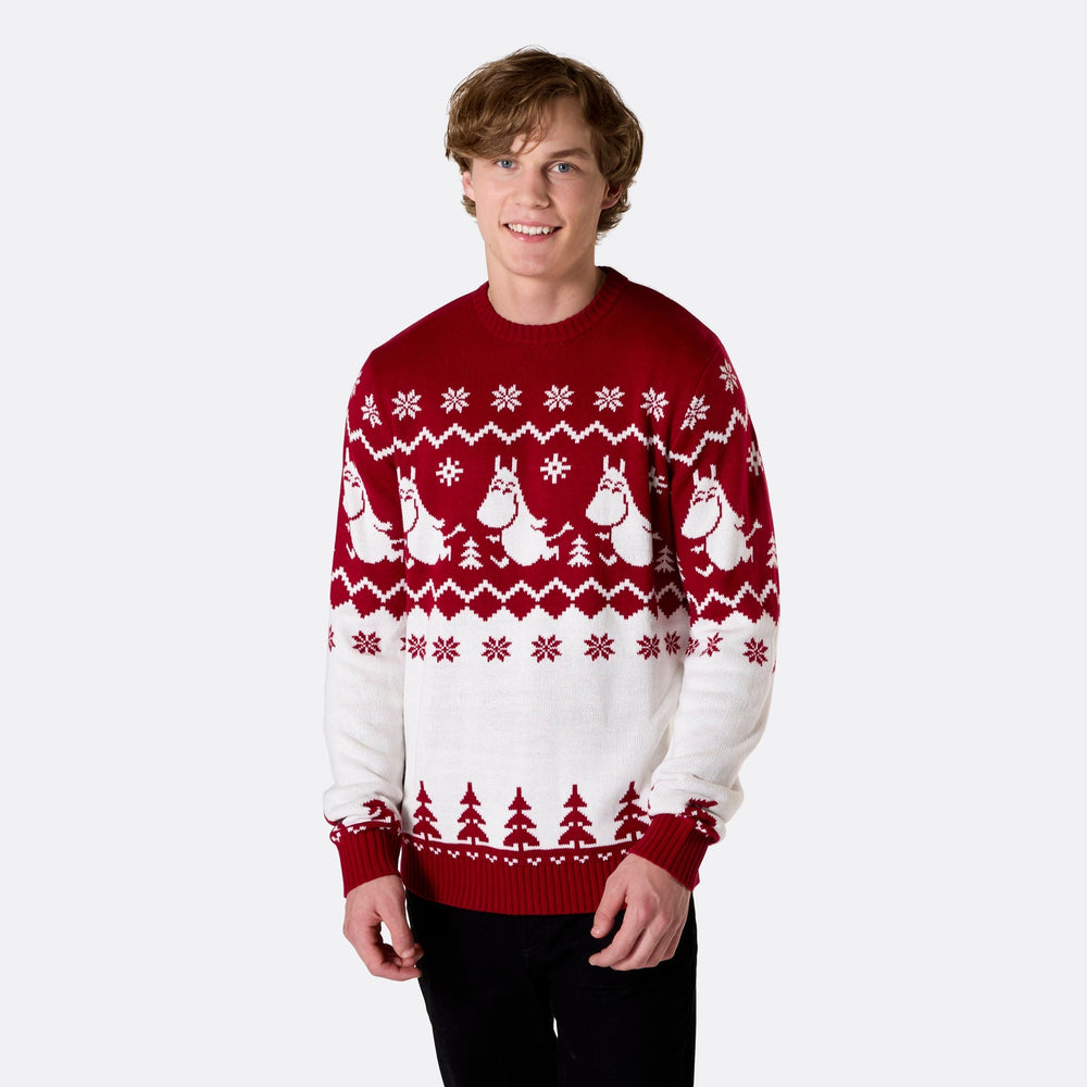 Pull de Noël homme Moomin