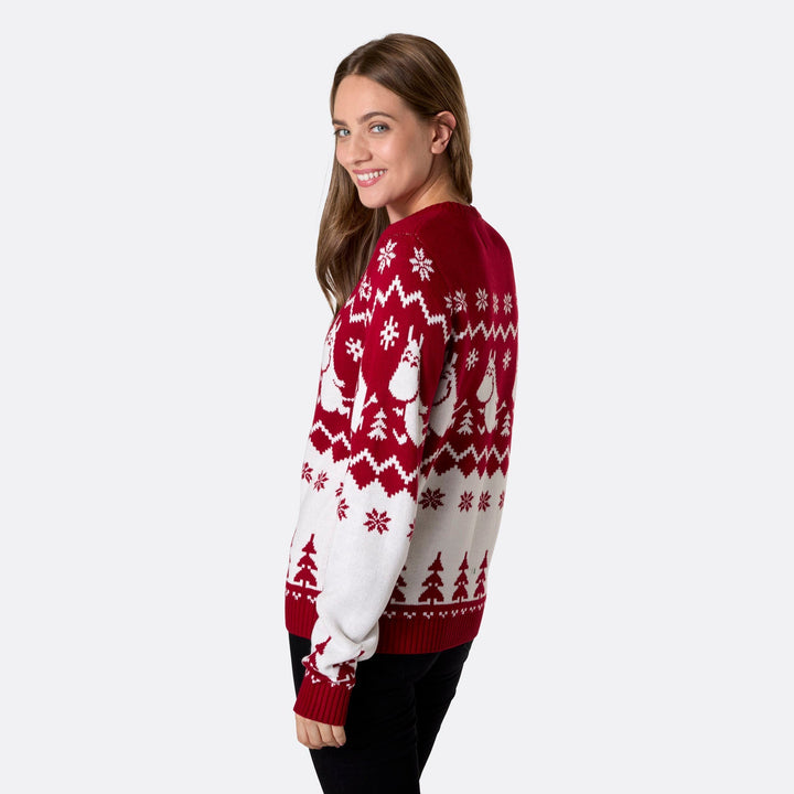 Pull de Noël femme Moomin