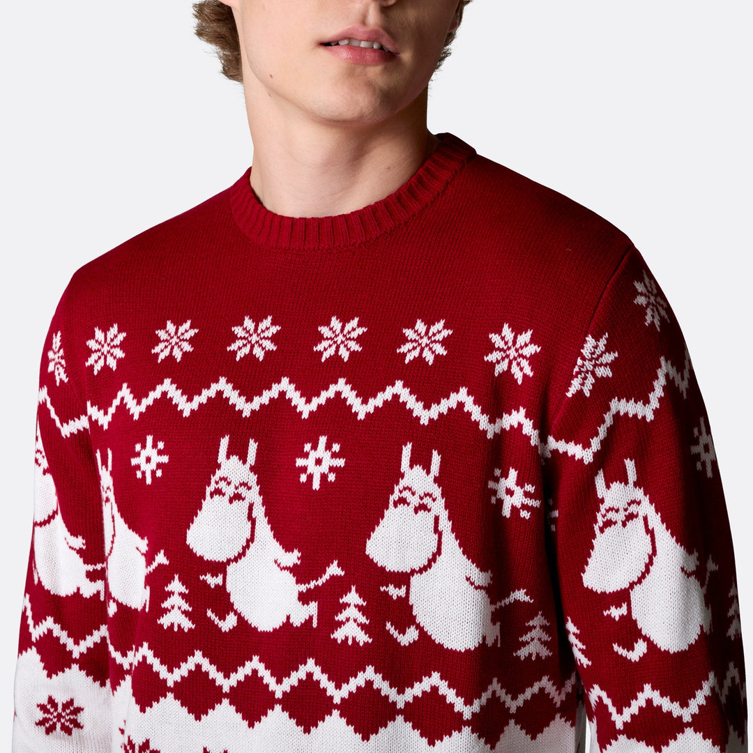 Pull de Noël homme Moomin