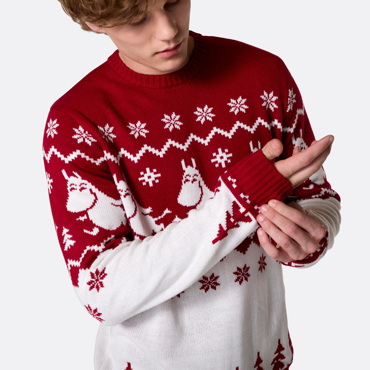 Pull de Noël homme Moomin