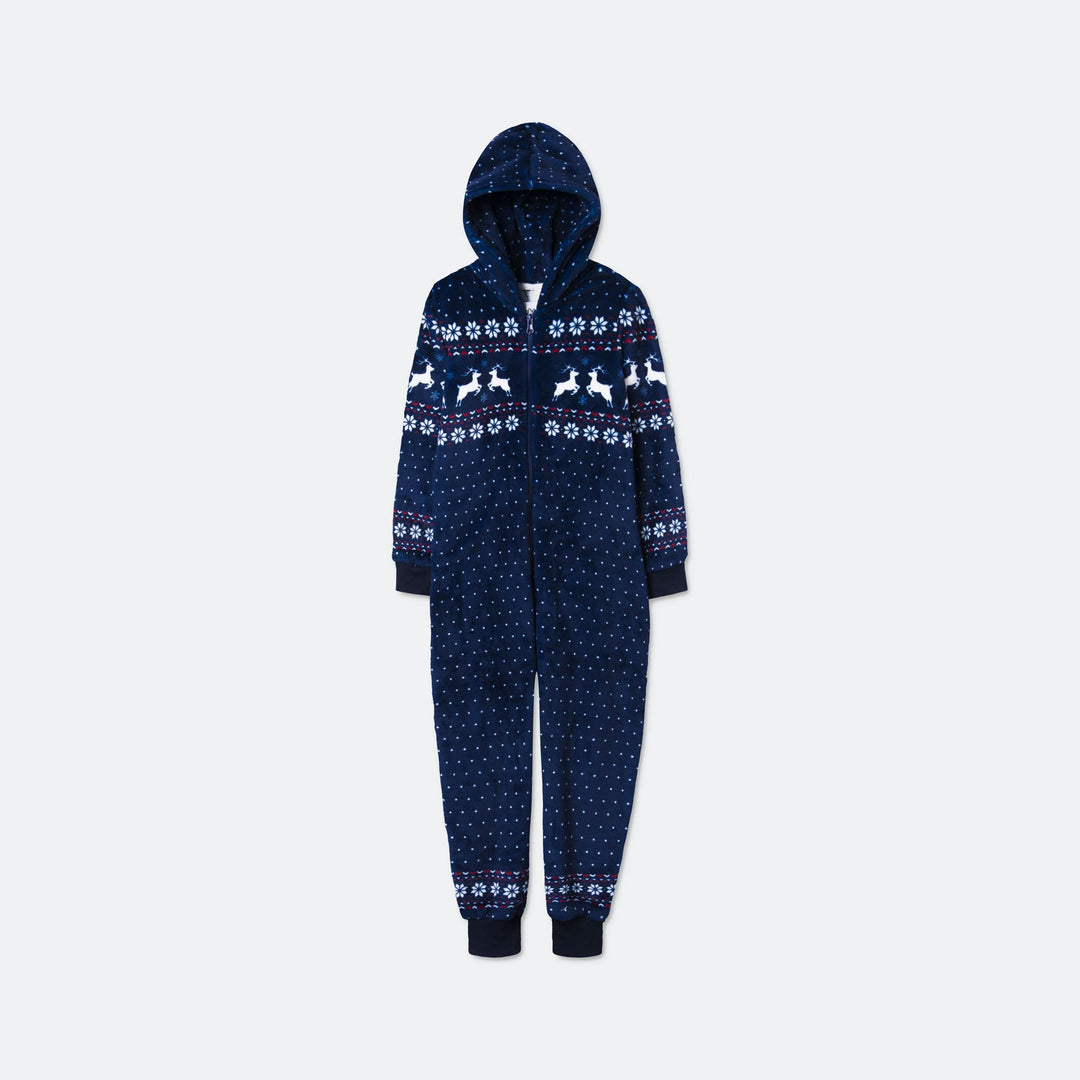 Combinaison de Noël enfant - bleu
