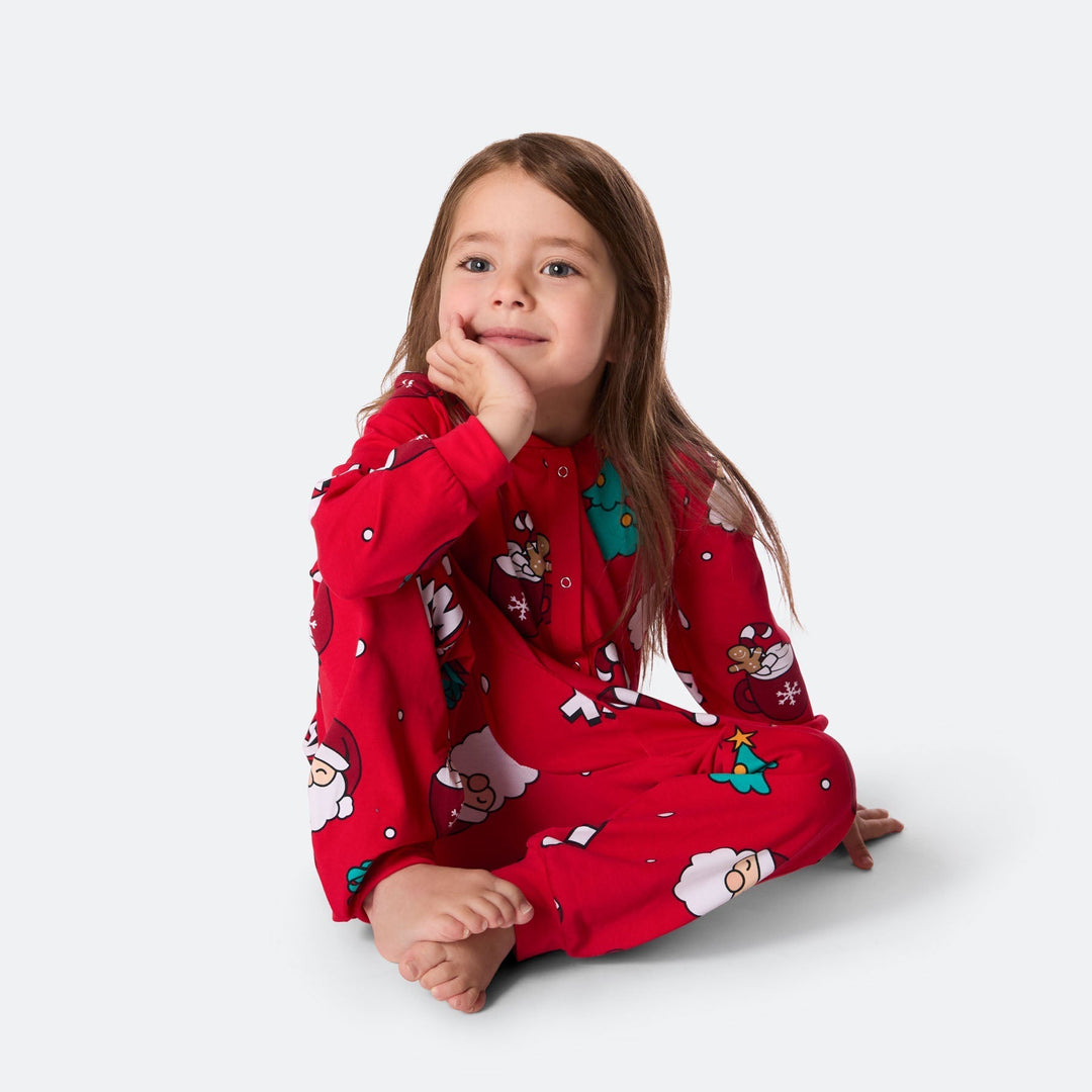 Pyjama de Noël matchy-matchy - rouge