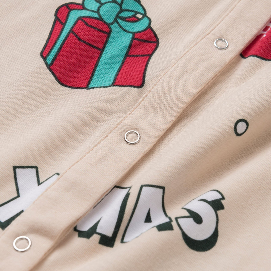 Pyjama de Noël matchy-matchy - beige
