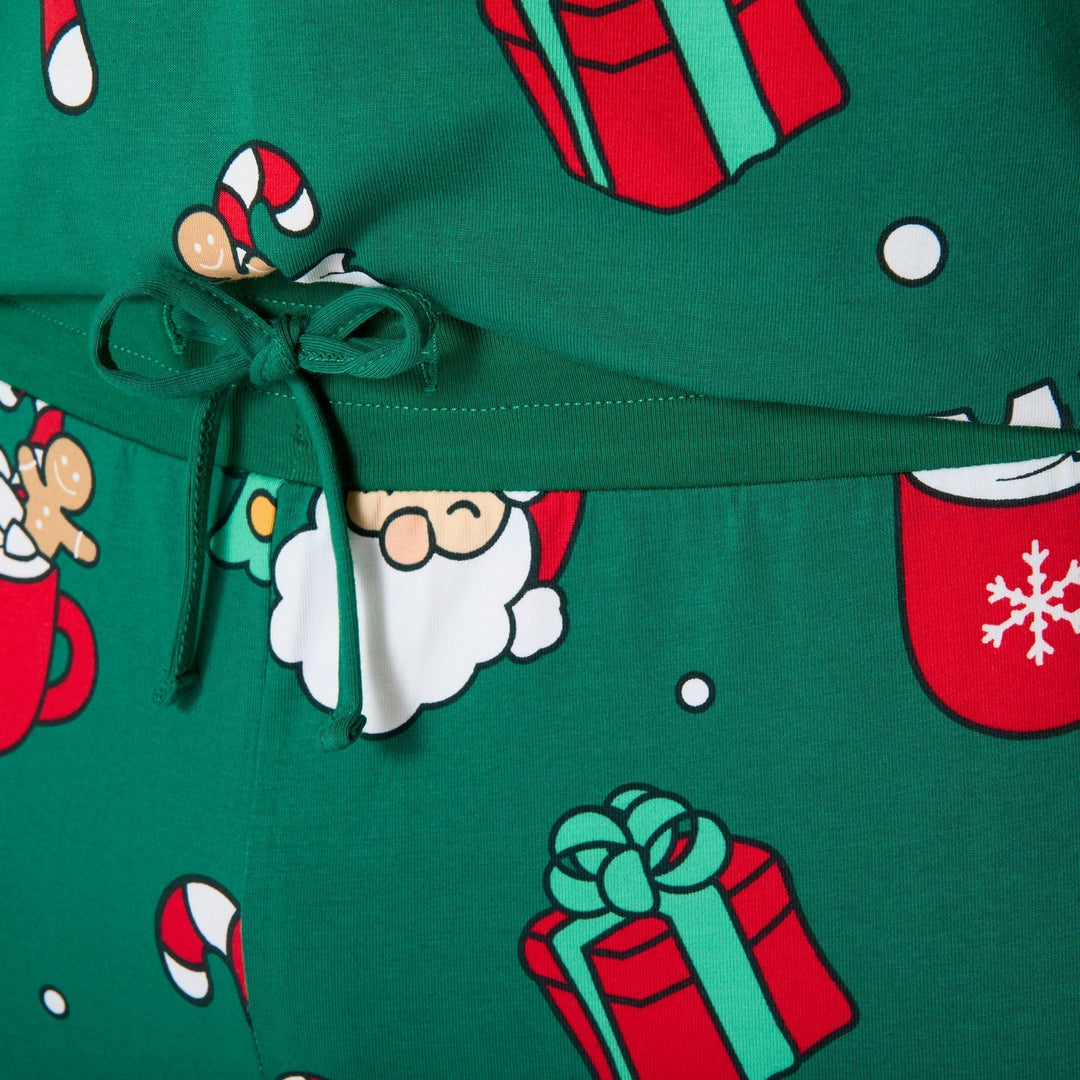Pyjama de Noël matchy-matchy - vert