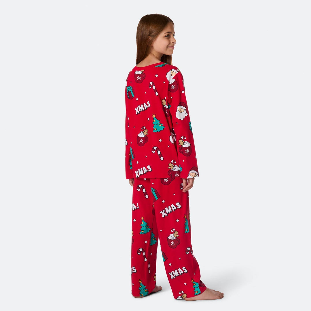 Pyjama de Noël matchy-matchy - rouge