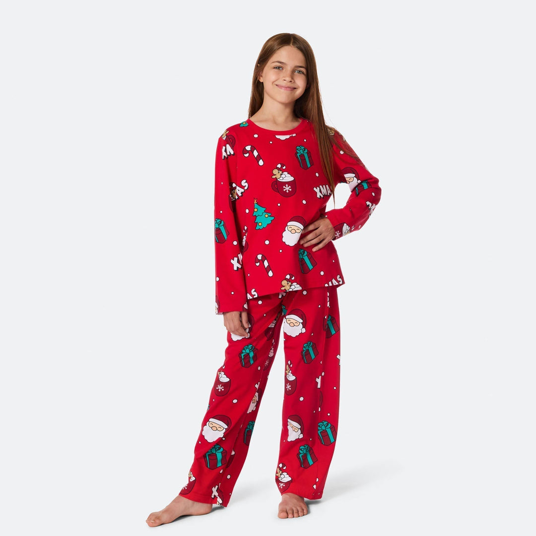 Pyjama de Noël matchy-matchy - rouge