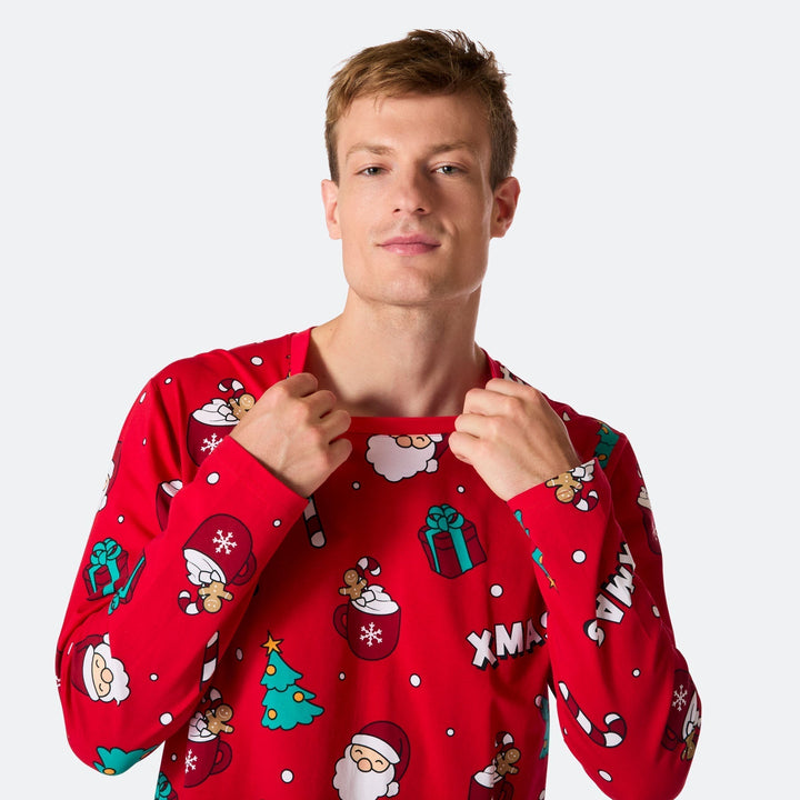Pyjama de Noël matchy-matchy - rouge