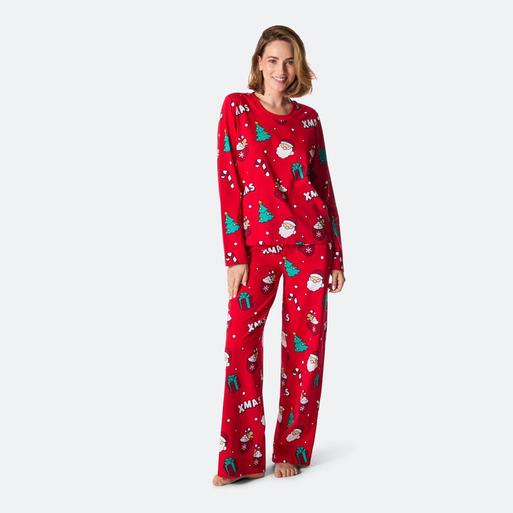 Pyjama de Noël matchy-matchy - rouge