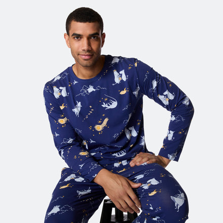 Pyjama homme Moomin et la chasse à la comète