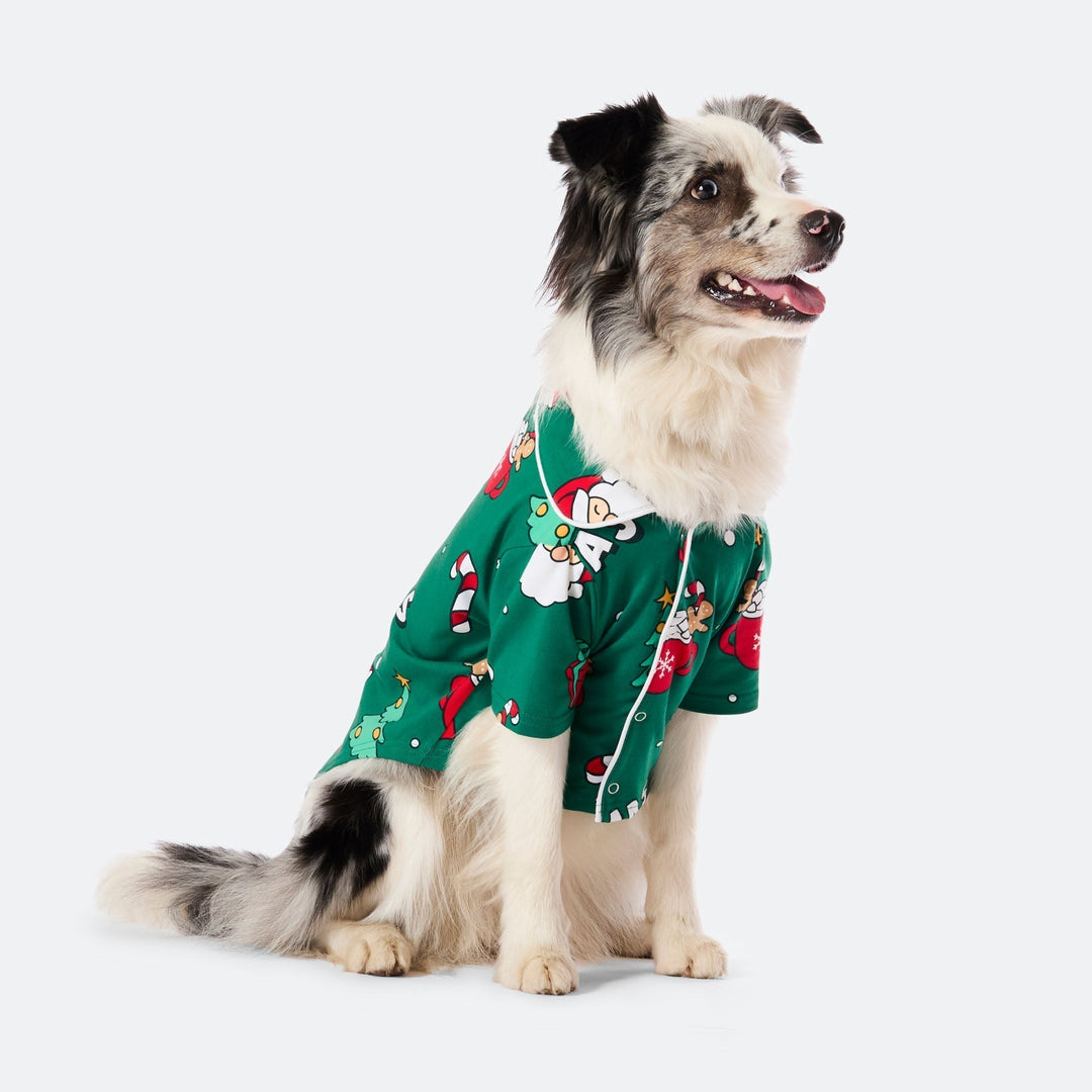 Pyjama de Noël matchy-matchy - vert
