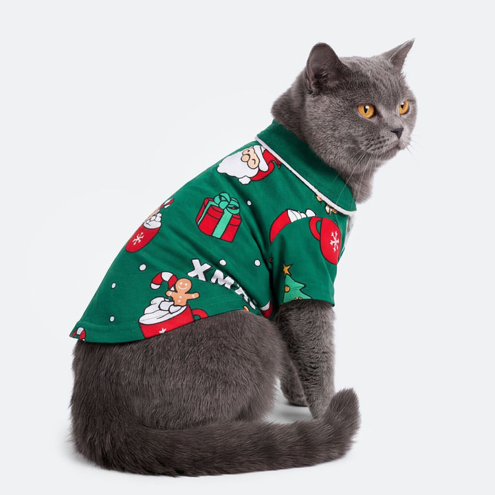 Pyjama de Noël matchy-matchy - vert