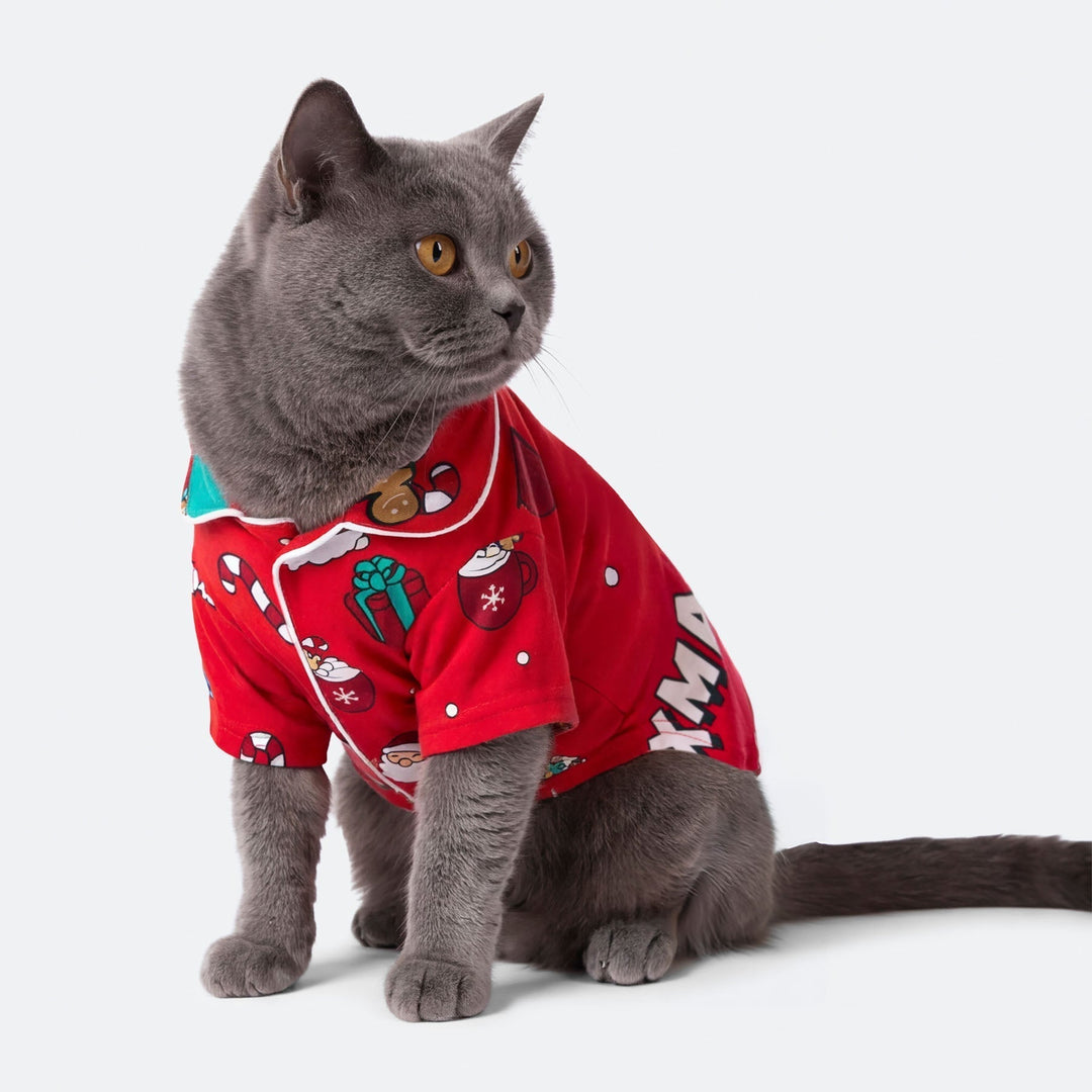 Pyjama de Noël matchy-matchy - rouge