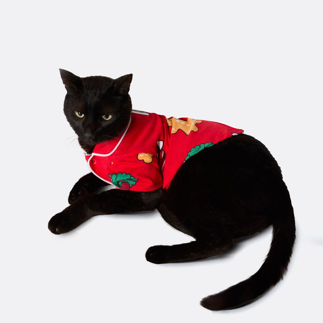 Pyjama de Noël matchy-matchy Hohoho - rouge