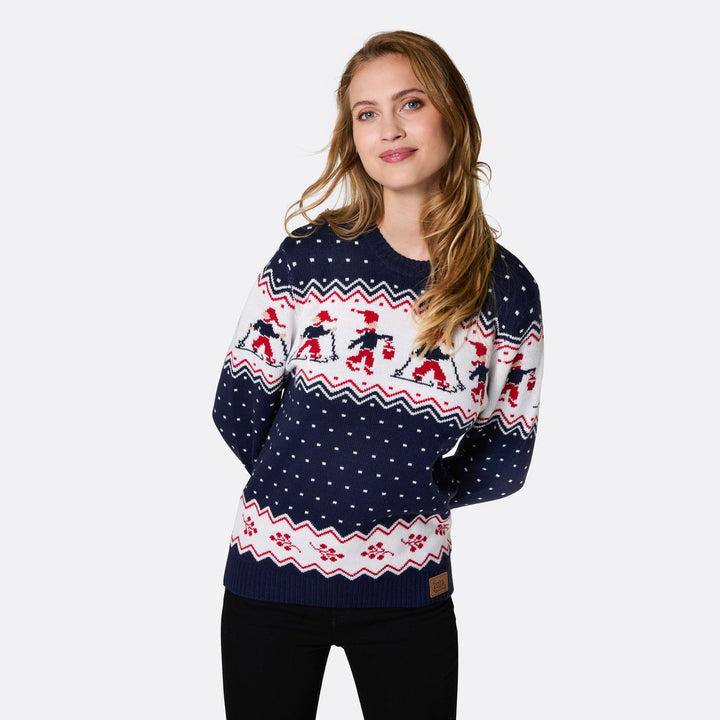 Pull de Noël matchy-matchy à motifs
