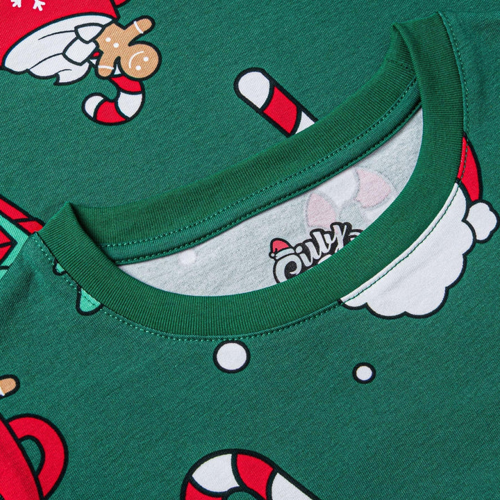 Pyjama de Noël matchy-matchy - vert