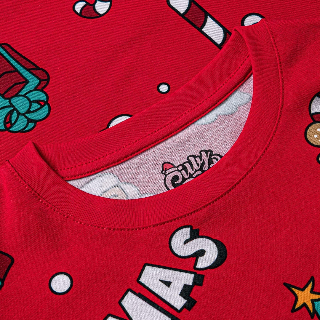 Pyjama de Noël matchy-matchy - rouge
