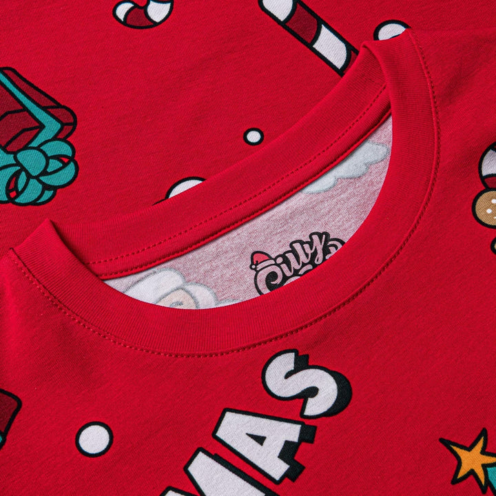 Pyjama de Noël matchy-matchy - rouge